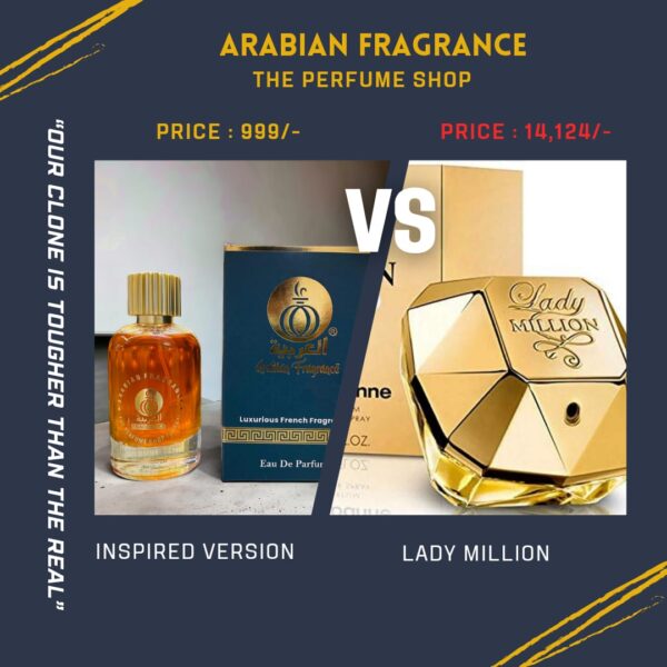 Lady Million Clone – Inspired by Lady Million Perfume